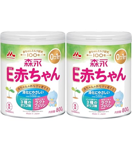 Amazon.co.jp: 森永 エコらくパック つめかえ用 E赤ちゃん 800g (400g