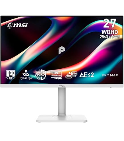 Amazon.co.jp: MSI ビジネスモニター PRO MAX 271PHW E14 27インチ
