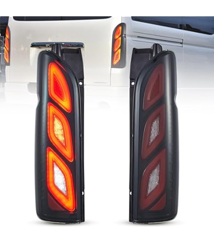 ハイエーステールランプ　FLEXトムスレガンス同タイプ超希少美品　保安基準適合品 Amazon | TOMS(トムス)LEDテールランプ ハイエース/レジアスエース