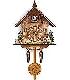 Amazon.co.jp: 無印良品 鳩時計 白 大 幅255×奥行125×高さ267mm MJ