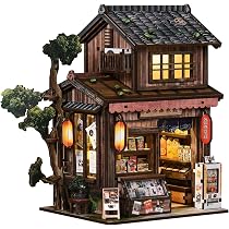 Amazon | CRESYMME ミニチュアハウス ドールハウス ブックヌック