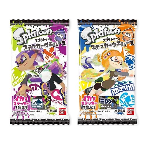 バンダイ スプラトゥーン ステッカーウエハース