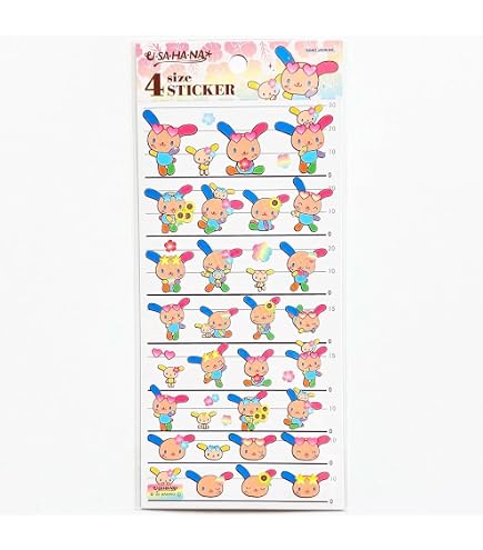 サンリオ ウサハナ ラブリーシールセット 全4種 当時品 平成レトロ 2005年 Amazon | サンスター文具 サンリオキャラクター シール手帳 Y2K