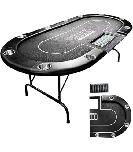 新品未使用　ポーカーテーブル用 分割式ダイニングトップ(ブラック) Amazon.co.jp: ポーカーテーブルトップポーカーテーブルクロス