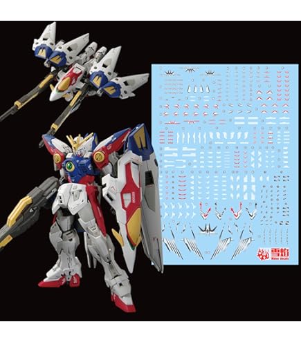 ネ*ル様 RG 1/144 ウイングガンダムゼロ 組立品 シール貼り付け・簡易塗 Amazon | (RG 1/144 ウイングガンダムゼロ用) HG RG MG PG RE HiRM
