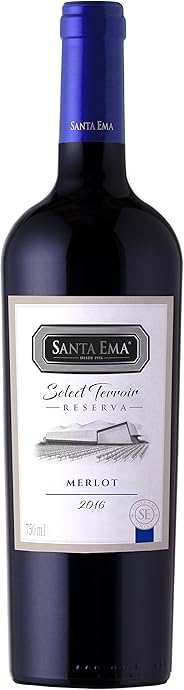 【熟したプラムのような果実味】サンタ エマ セレクトテロワール メルロー750ml [チリ/赤ワイン/ミディアムボディ/winery direct]