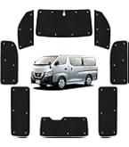 Amazon | 趣味職人 サンシェード シームレス ライト 車 NV350