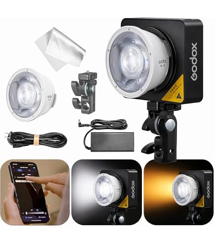 Amazon | Godox ML100BI ML100 BI 100W バイカラーLEDビデオライト