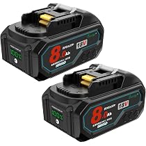 Amazon.co.jp: Waitley2個セット互換マキタ BL1880B 18Vバッテリー