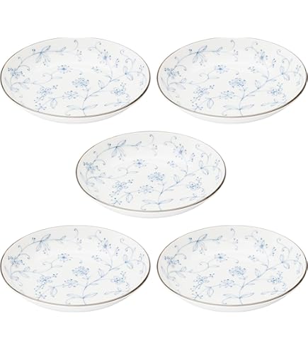 Amazon.co.jp: 有田焼 CtoC JAPAN お皿 セット(16cm皿5枚セット) 02