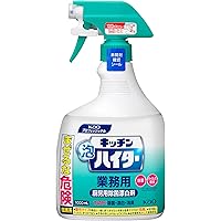 【業務用 塩素系除菌漂白剤】キッチン泡ハイター 1000ml(花王プロフェッショナルシリーズ)