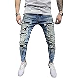 Amazon プチドフランセ ダメージ ジーンズ メンズ スキニー パンツ ｄ 14 ジーンズ 通販