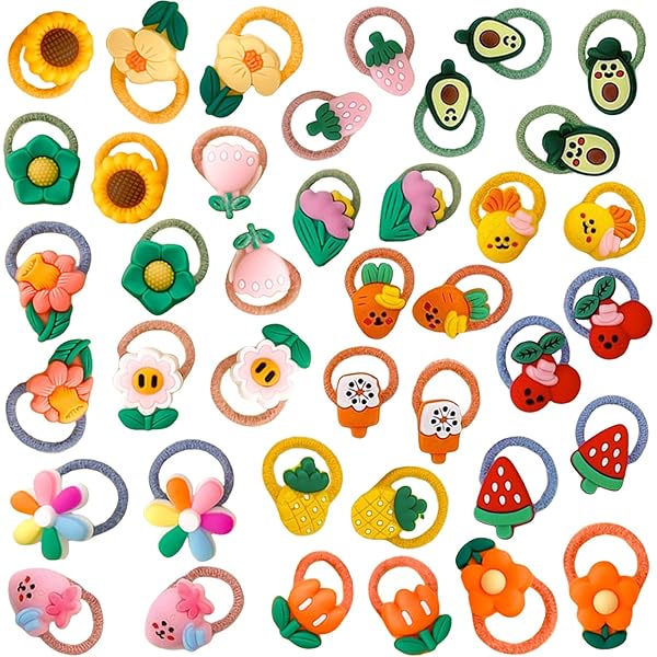 Amazon.co.jp: ヘアゴム 髪ゴム ヘアアクセサリー ぽちゃちゃアニマル