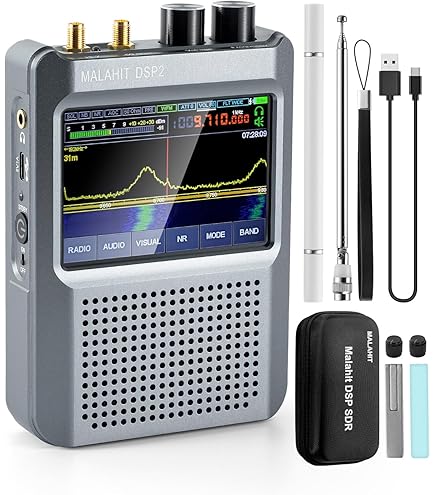 Amazon.co.jp: ポータブルDSP SDRラジオレシーバー 4.3インチタッチ