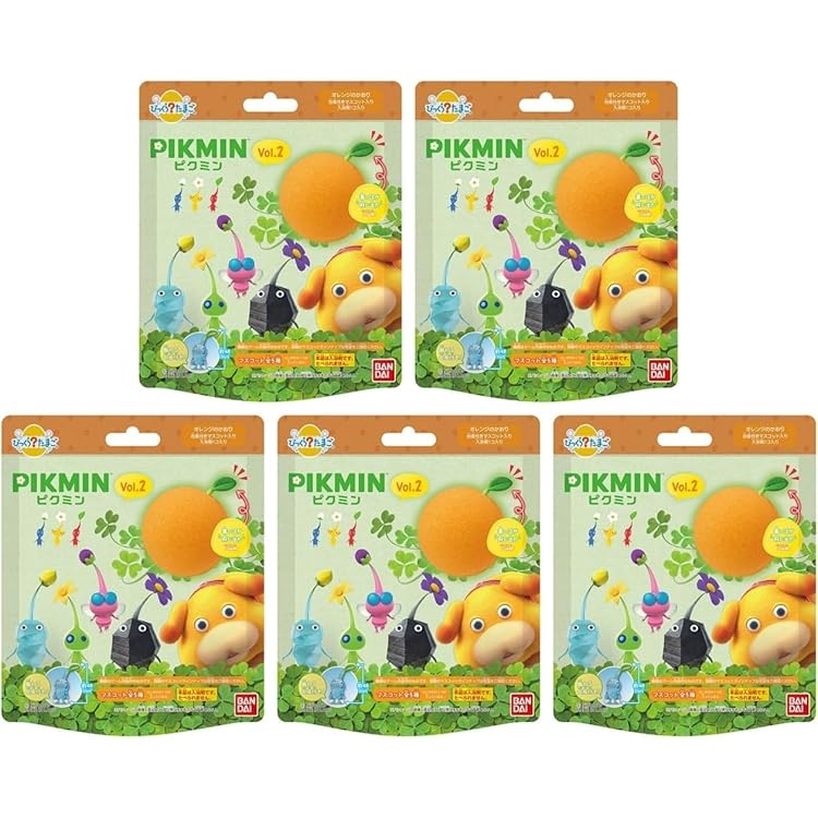 Amazon | vol.2 ピクミン びっくらたまご 5個セット 入浴剤