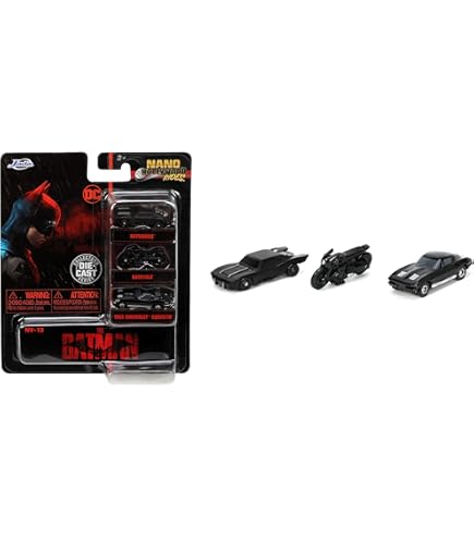 Amazon.co.jp: Hot Wheel 1/64 バットモービル ビハイクルセット