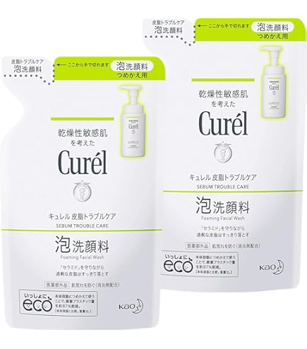 Amazon | キュレル 皮脂トラブルケア泡洗顔料 150ml ×3個 | キュレル