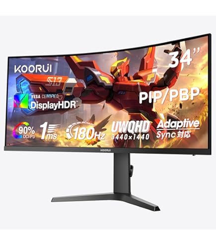 Amazon.co.jp: GIGABYTE GAMING Series Monitor G34WQC 34インチ VA