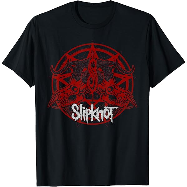 Amazon | Slipknot Scribble Star ロゴ Tシャツ | Tシャツ・カットソー