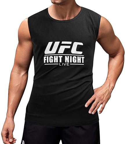 MMAノースリーブタンクトップ Amazon.co.jp: タンクトップ UFC 究極格闘技 MMA インナー