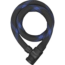 ABUS STEEL-O-FLEX IVERA 7200/110㎝ ABUS 7200 Ivera Steel-O-Flex Armoured Cable Bike Lock (0.85m