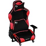 Bauhutte (バウヒュッテ) ゲーミング座椅子 GX-570-RD レッド ワンサイズ