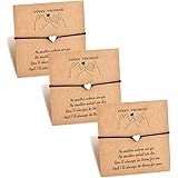 PPJew Pinky Promise Bracelet Set Long Distance Matching Friendship Handmade Bff for Graduation Gifts Couple Sisters 3PCS