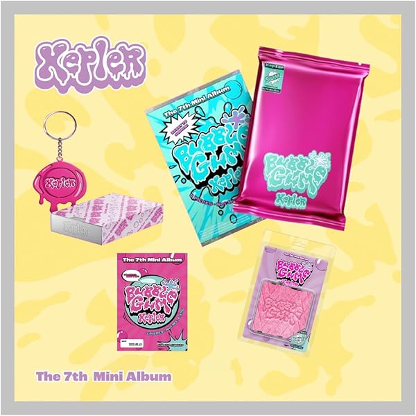 Amazon.co.jp: Kep1er BUBBLE GUM 7th Mini Album アルバム Full