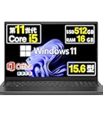 DELL Latitude3520 大画面15.6型 第11世代i5搭載✨ Amazon.co.jp: 【整備済み品】 DELL LATITUDE 3520 ノートパソコン