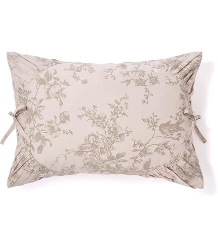 Francfranc♡ギャザーリボン掛け布団カバー シングル ＆枕カバーセット ギャザーリボン 掛け布団カバー シングル アイボリー