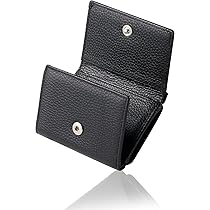 Amazon | [NEESE] ミニ財布 選べる17色 お札を折らずに収納 本革 