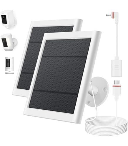 Amazon | リングカメラ用ソーラーパネル 6Wリングソーラーパネル
