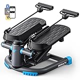 ステッパー MERACH（メリック）健康ステッパー 多機能 エクササイズバンド/モニター付き 全身トレーニング ステッパー健康器具 アプリ連動 足踏みステッパー 静音 ながら運動 ミニステッパー コンパクト 足踏み健康器具 ダイエット自宅トレ