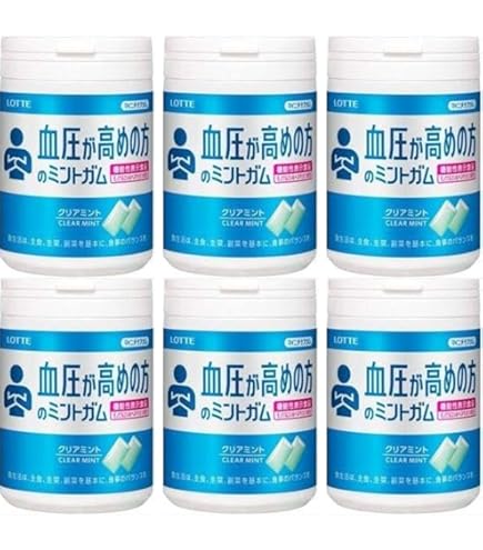 Amazon | ロッテ マイニチケアガム 血圧が高めの方のミントガム スリム