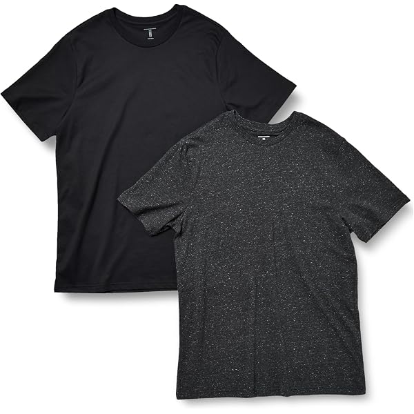 Amazon.co.jp: [Amazon Essentials] リンガーTシャツ 綿100% 半袖 (旧 