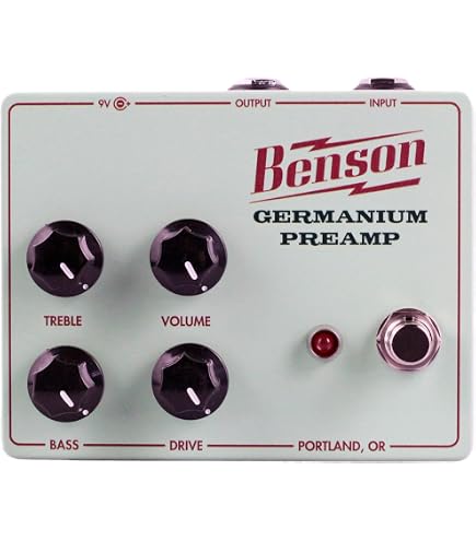 Amazon | Benson Amps GERMANIUM BOOST グリーン | ブースター | 楽器