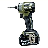マキタ(Makita) 充電式インパクトドライバ（オリ-ブ） 18V6Ah バッテリ2本・充電器・ケース付 TD173DRGXO