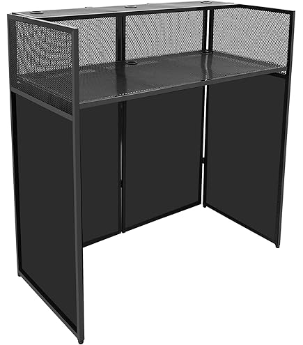 Amazon.co.jp: 折りたたみ式DJブースイベントフラットテーブルトップ