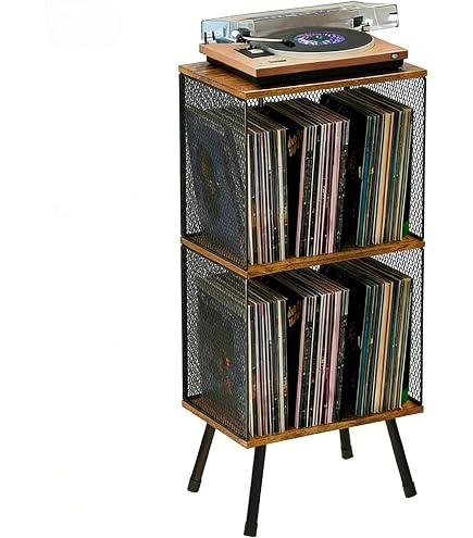 Amazon.co.jp: Glorious レコードラック 330インチ ホワイト : ホーム