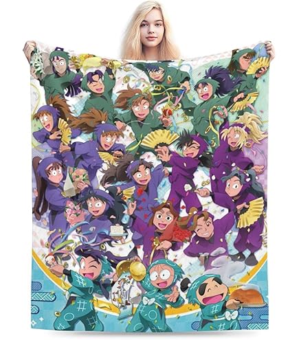 Amazon｜忍たま乱太郎 毛布 シングル 夏用 ブランケット フランネル