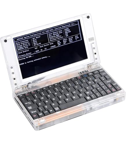 Amazon.co.jp: Retro Pocket 386 CPU XT PC ノートパソコン