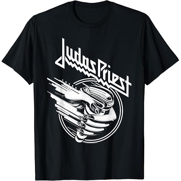 Amazon | Judas Priest – Turbo One Color Tシャツ | Tシャツ
