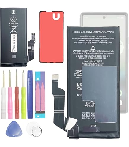 Amazon | MUKUZI for Google Pixel 6a 互換 バッテリー GLU7G