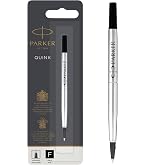Amazon | PARKER パーカー 5th ボールペン替え芯 ブラック 1本入 黒 F