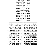 Amazon Co Jp タトゥーシール専門店 Tattool が作った文字シリーズ アルファベット 4 服 ファッション小物