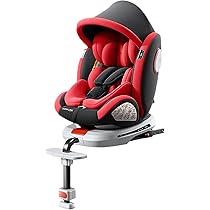 【安心安全のISOFIX固定！！】ベビー・チャイルドシート サンシェード付き Amazon | チャイルドシート 360度 回転式 ISOFIX対応 成長に