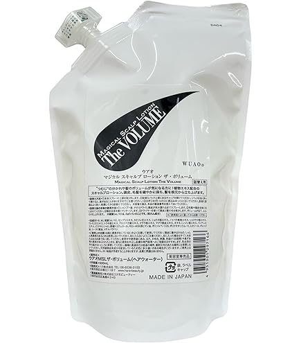 Amazon | WUAO ウアオ ザ ボリューム スタイリングフォーム 180g