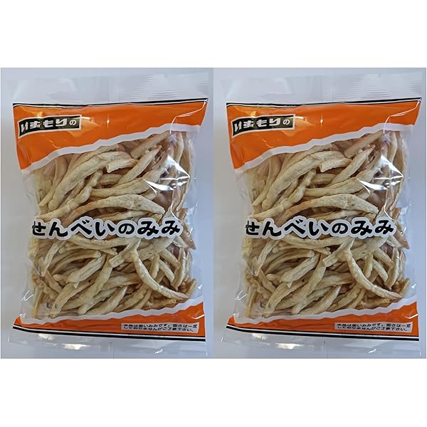Amazon.co.jp: 青森南部せんべい いずもりのせんべいのみみ 白×2