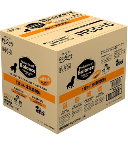 Amazon.co.jp: プロフェッショナル・バランス 7歳から 6kg（500g×12袋