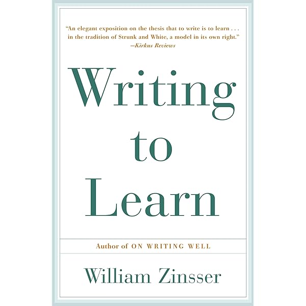 Amazon | Writing to Learn | Zinsser, William | Words & Language